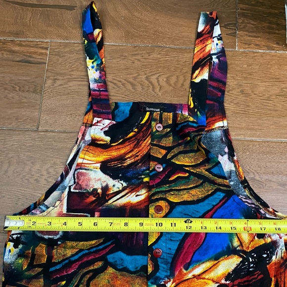 π Overall Jumpsuit mixed textile colors - Buy 6 for 30$ with π kiss emoji - Picture 6 of 8